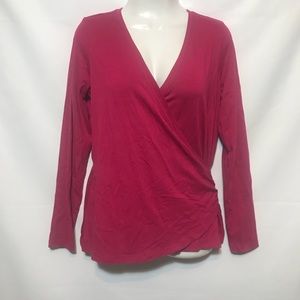 LL Bean Women’s  blouse color Pink size Small